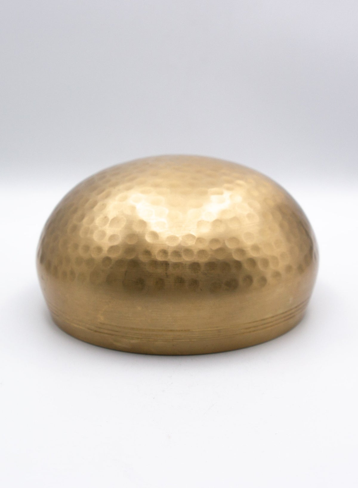 Authentic Himalayan Pure Golden Shinning Singing Bowl Single Set Handcrafted in Nepal Medium (455 grams) Includes Traditional Wooden Striker and Silk Cushion - Image 6