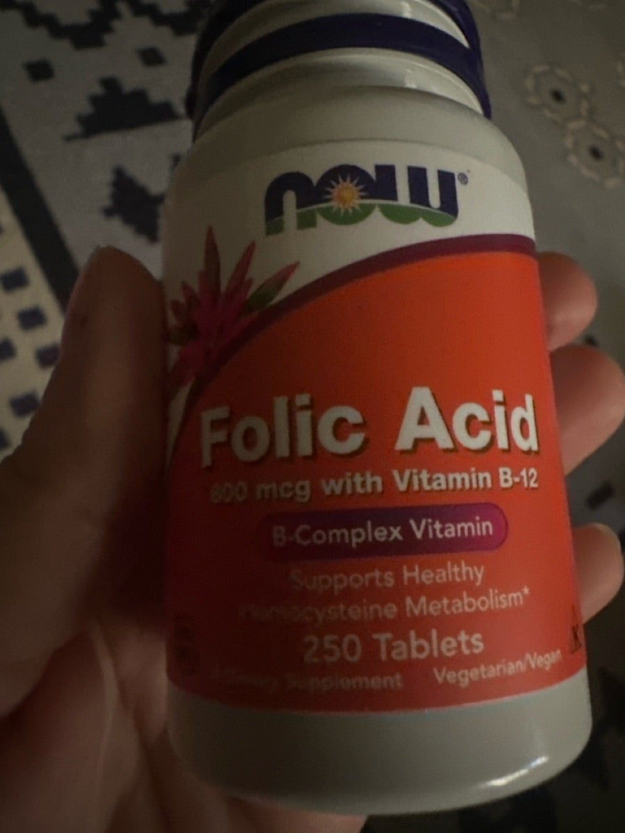 Folic Acid With Vitamin B-12 800 Mcg - 250 Tablets