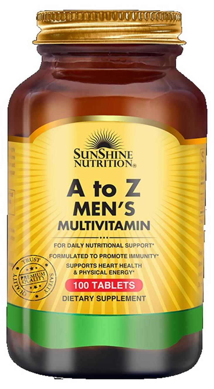 Nutrition A To Z Men's Multivitamin 100 Tablets