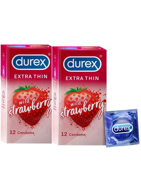 Intense Pleasure Condoms For Men With Dots And Ribs 12 Pieces