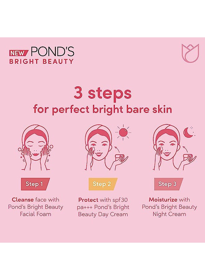 Bright Beauty Day And Night Cream With Facial Cleanser Regime