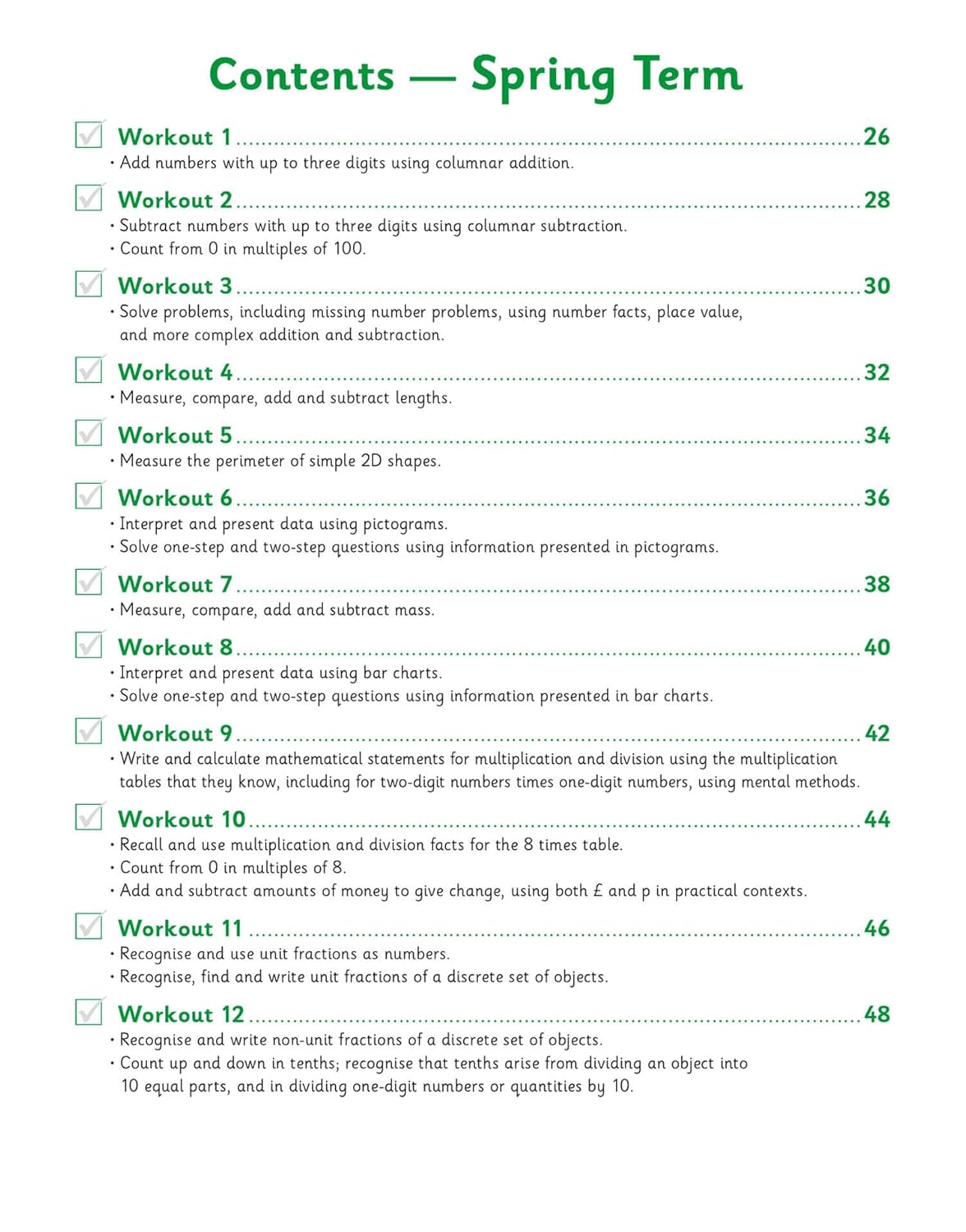 KS2 Maths 10-Minute Weekly Workouts - Year 3 - Image 4