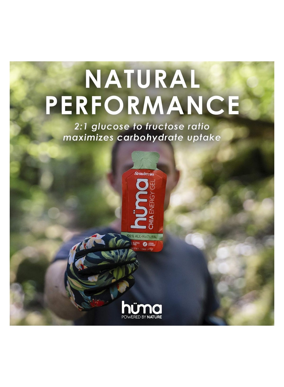 Huma Chia Energy Gel Plus Orange & Mango Pack of 9 - Image 5