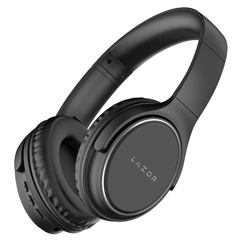 Lazor EA203 Wireless On Ear Headset Black - Image 2