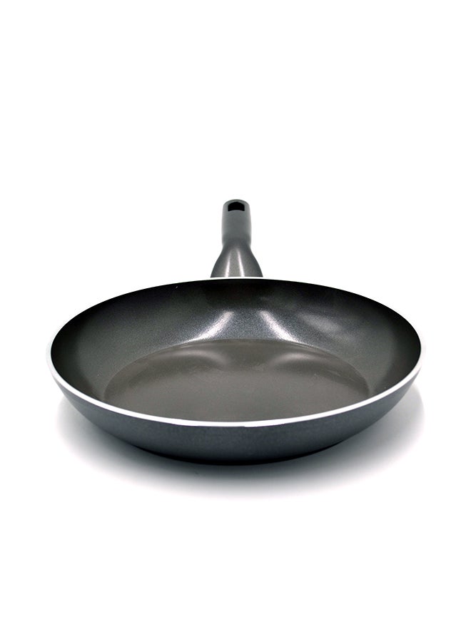 Nora Ceramic Frypan 28 X 4.6 cm / 2.4 L | Nonstick Frying Pan Skillet | Induction compatible | KA3941 Grey Grey 28x4.6cm - Image 4