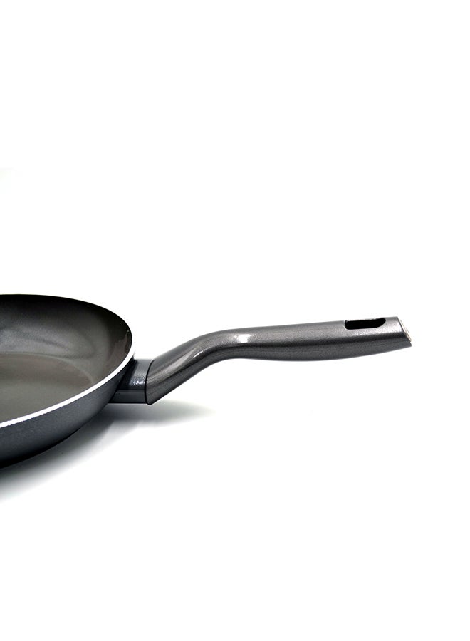 Nora Ceramic Frypan 28 X 4.6 cm / 2.4 L | Nonstick Frying Pan Skillet | Induction compatible | KA3941 Grey Grey 28x4.6cm - Image 2