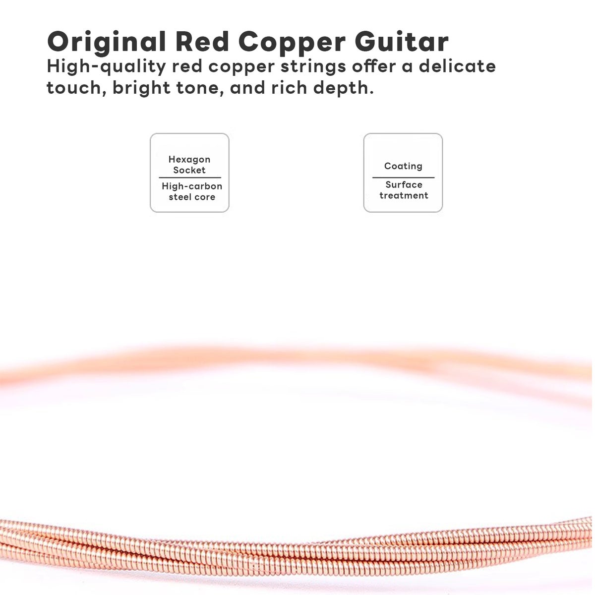 38-Inch Folk Guitar Band Guitar Beginner Guitar+ Full Set of Accessories + Tuner - Image 3