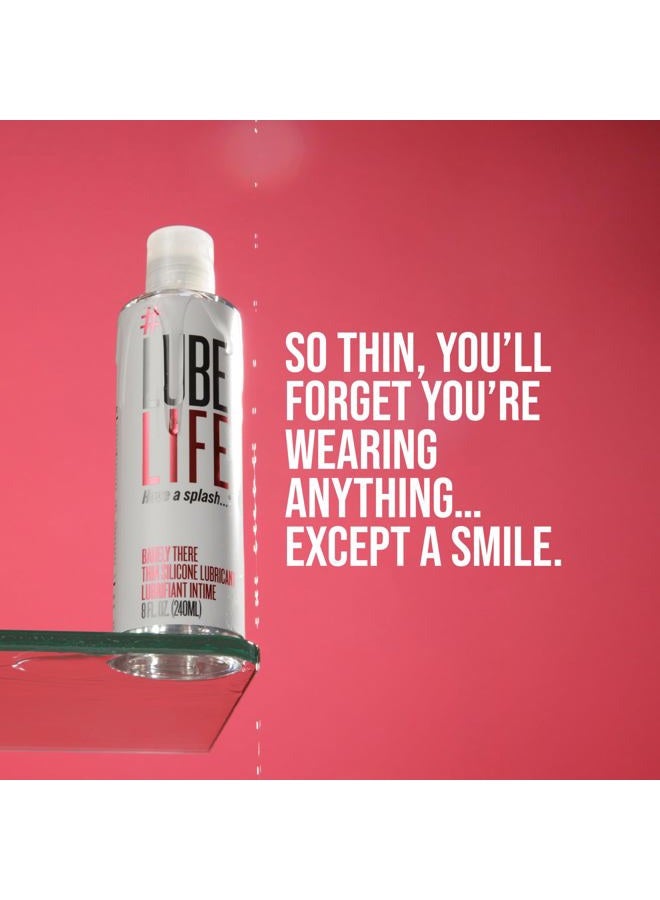 Barely There Thin Silicone-Based Lubricant, Long Lasting, Water Resistant, Perso