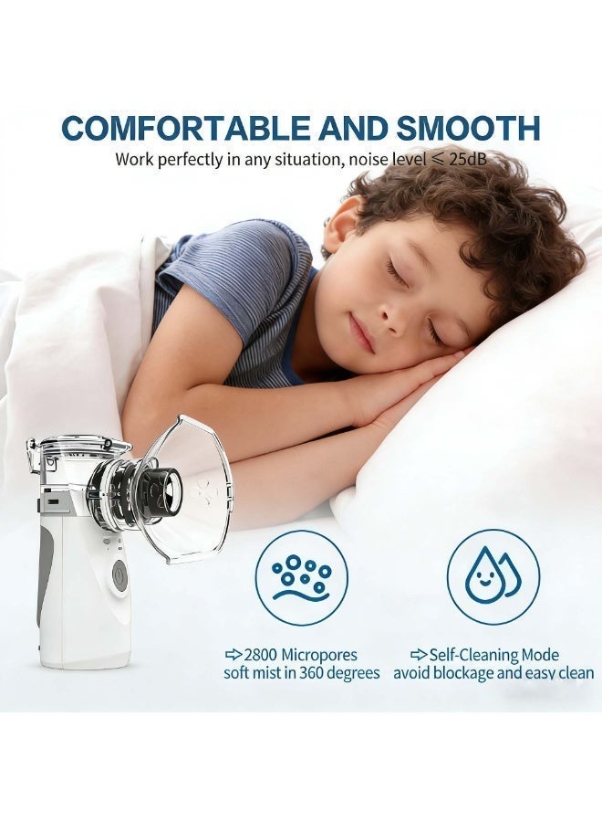 Portable Nebulizer Machine for Kids,Adults,Baby, Mini Vaporizers,Steam Inhaler A