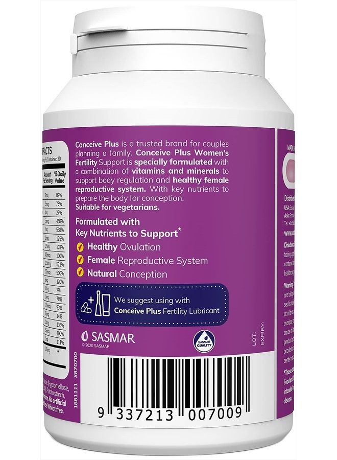 Conceive Plus Womens Fertility Support - Fertility Supplements For Women, Prenat