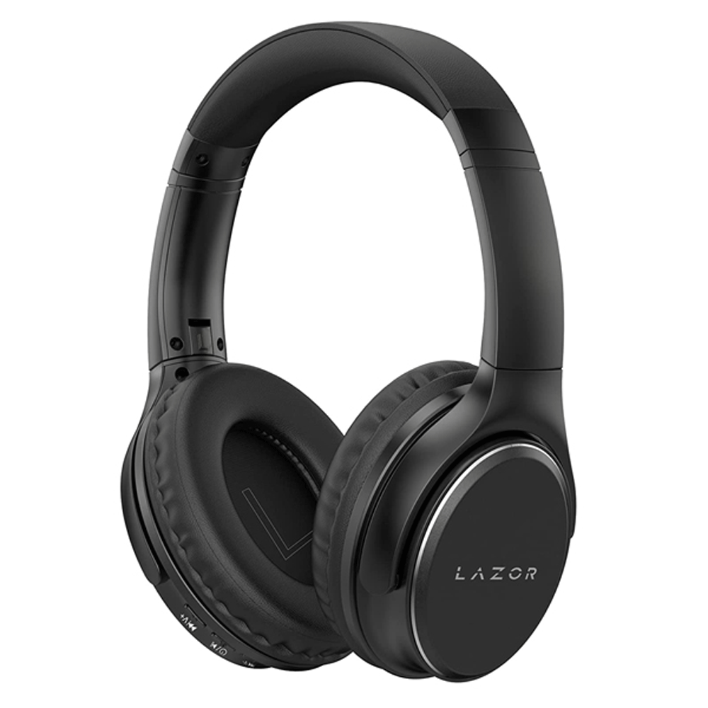 Lazor EA203 Wireless On Ear Headset Black - Image 4