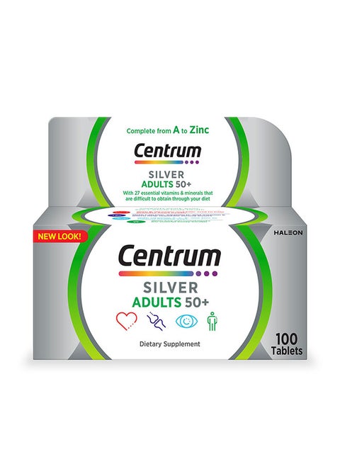 Centrum Silver Women 50+ Multivitamin Tablets | Complete Daily Multivitamin for Bone, Heart, Brain & Immune Support | 100 Tablets - Image 6