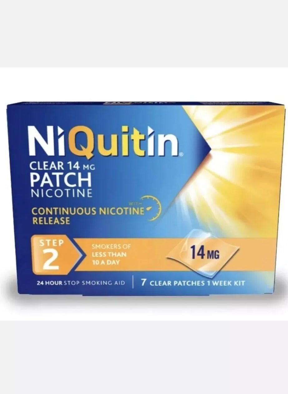 NiQuitin 14 mg Nicotine Patch - Step 2 7 patches