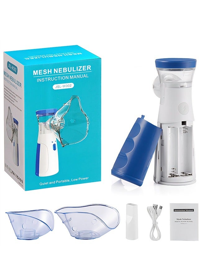 Portable Handheld Nebulizer Machine, Mini Ultrasonic Vaporizer with Adjustable M