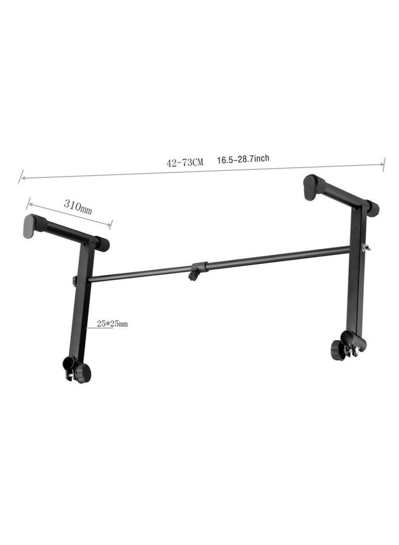 Second Tier Keyboard Stand for X-Style Keyboard Stand, providing a rock-solid fo