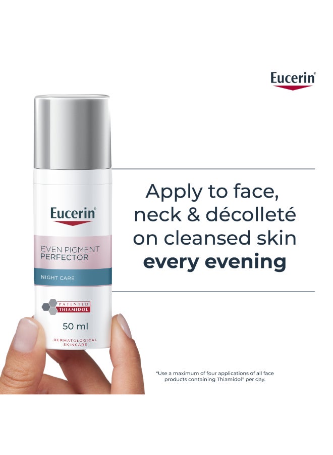 Even Pigment Perfector Face Night Cream With Thiamidol Moisturizer For All Skin 