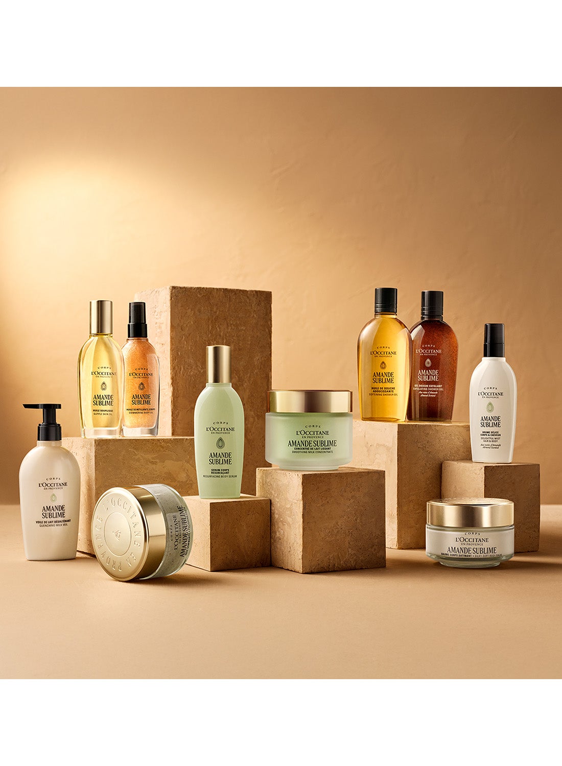 Amande Shower with Almond Oil yellow 250 ML - Image 4