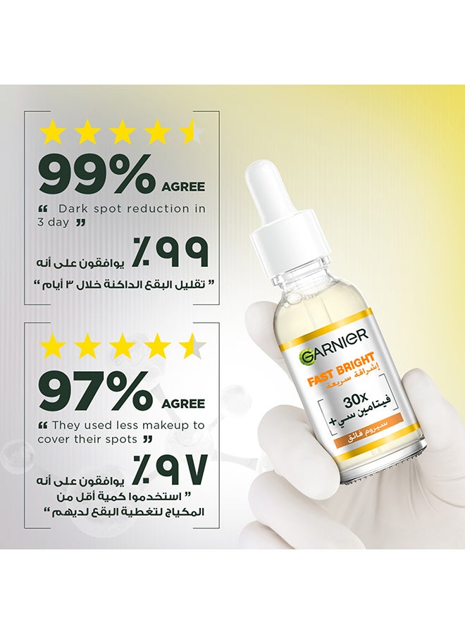 Fast Bright 30x Vitamin C Booster Serum - 30ml - Image 4