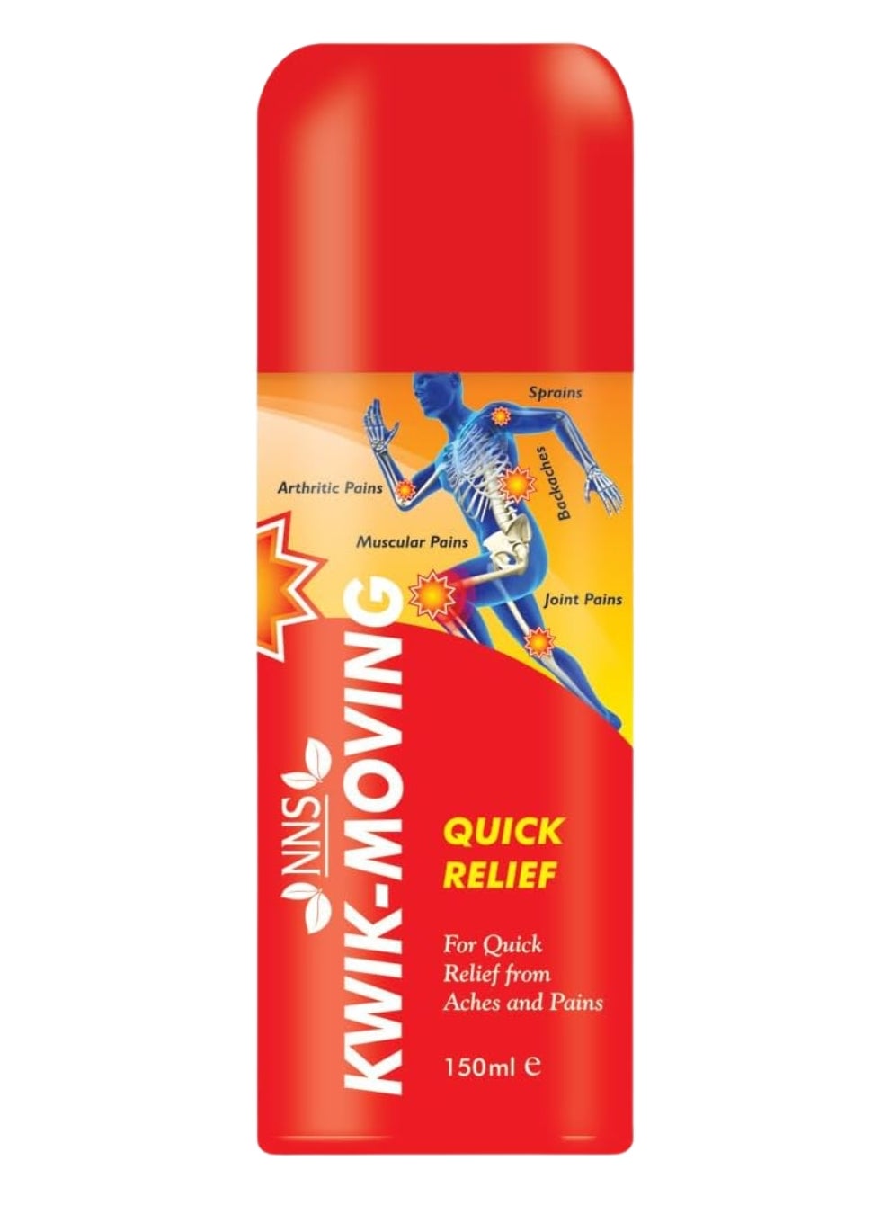Kwik-Moving Quick Pain Relief Spray 150Ml + Ointment 50Gm Free - Image 3
