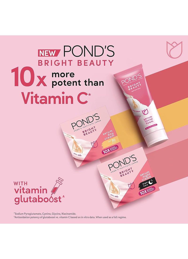 Bright Beauty Day And Night Cream With Facial Cleanser Regime