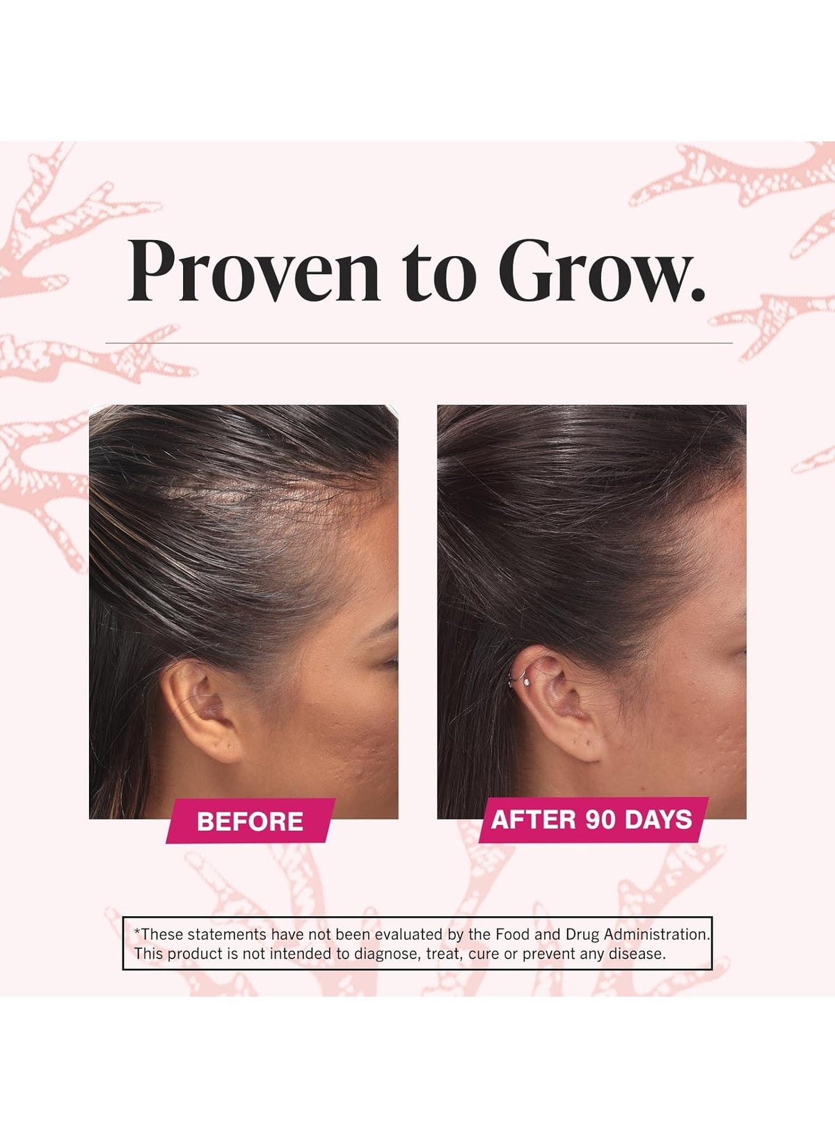 Hair Growth Supplement for Women with Iron, Biotin, Zinc, Vitamin C, Nourish Thinning Hair and Increase Hair Thickness, Hair Multivitamins for Women - 60 Tablets - Image 2