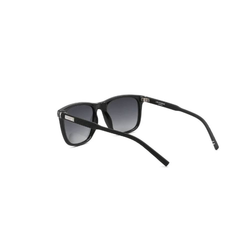 Lee Cooper Polarized Sunglasses Black Frame Gr. Grey Mirror Lens 53mm - LC1040C0