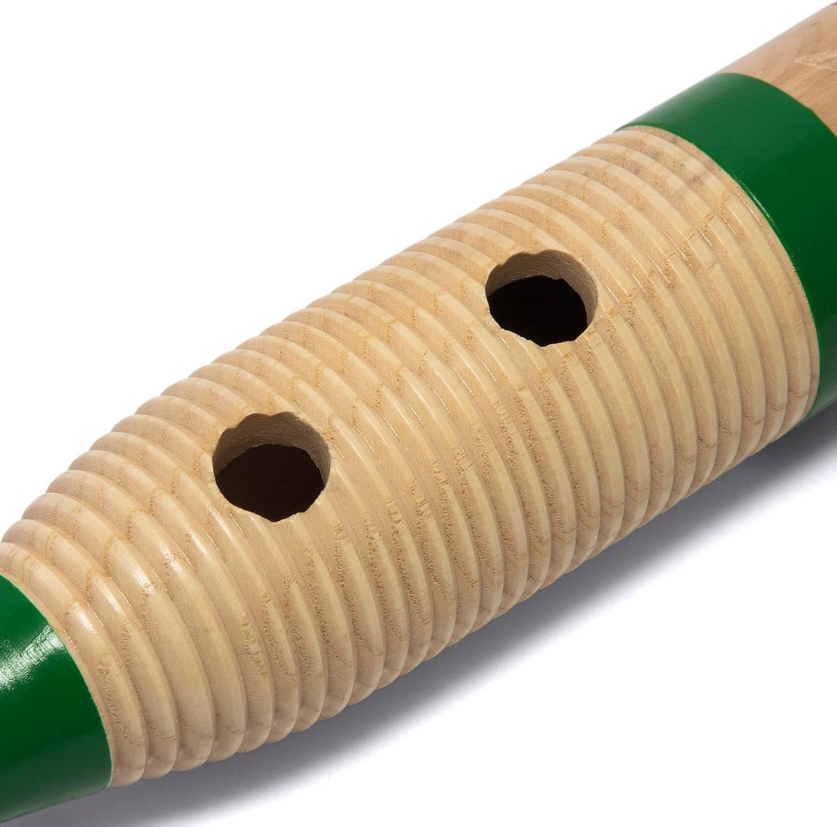 TIGER GUI7-NT Wooden Fish Guiro with Wooden Scraper/Beater - School Percussion Instrument - Image 5