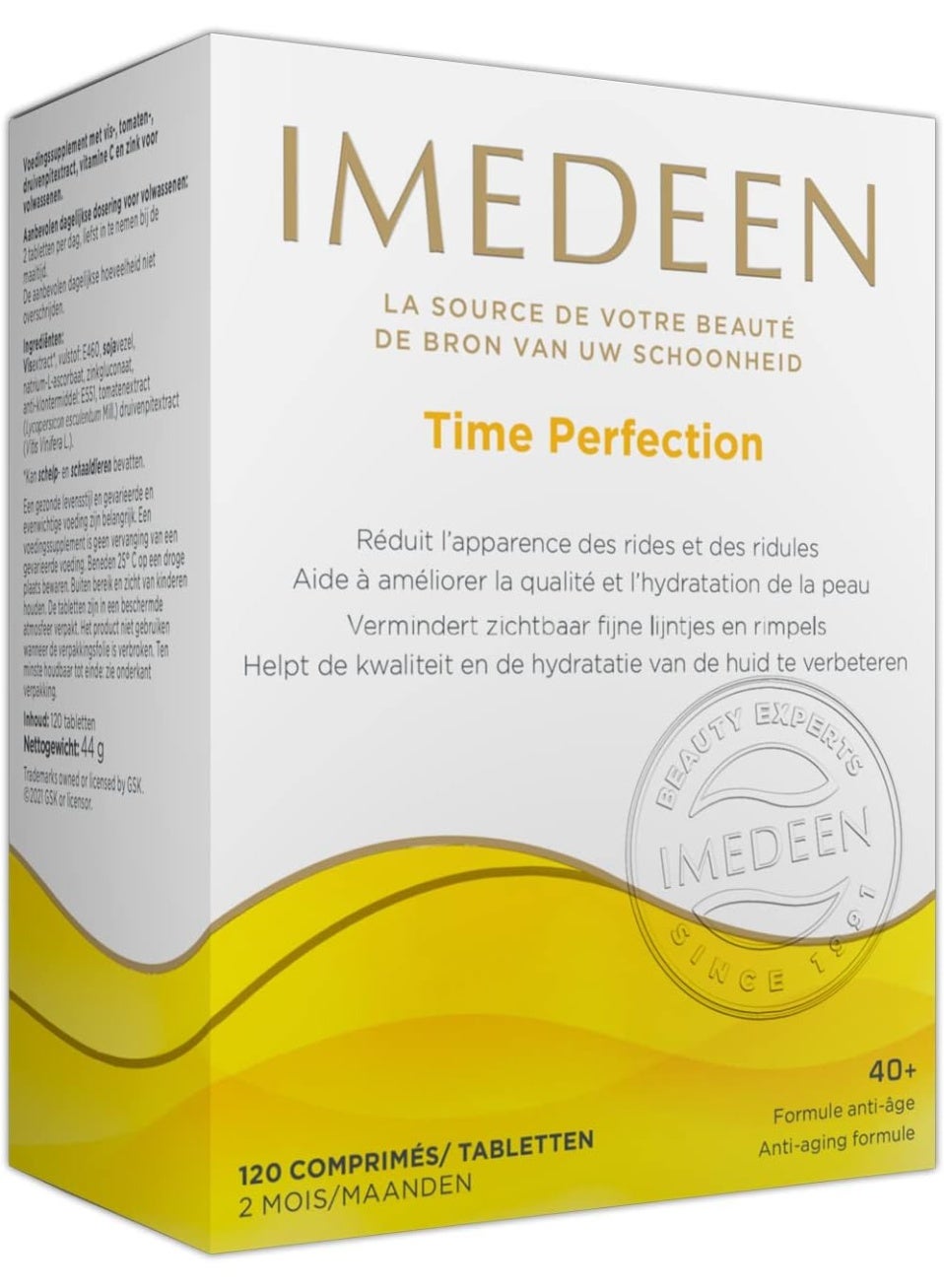 Time Perfection Anti-Aging Skincare Formula Beauty Supplement - (120 count)