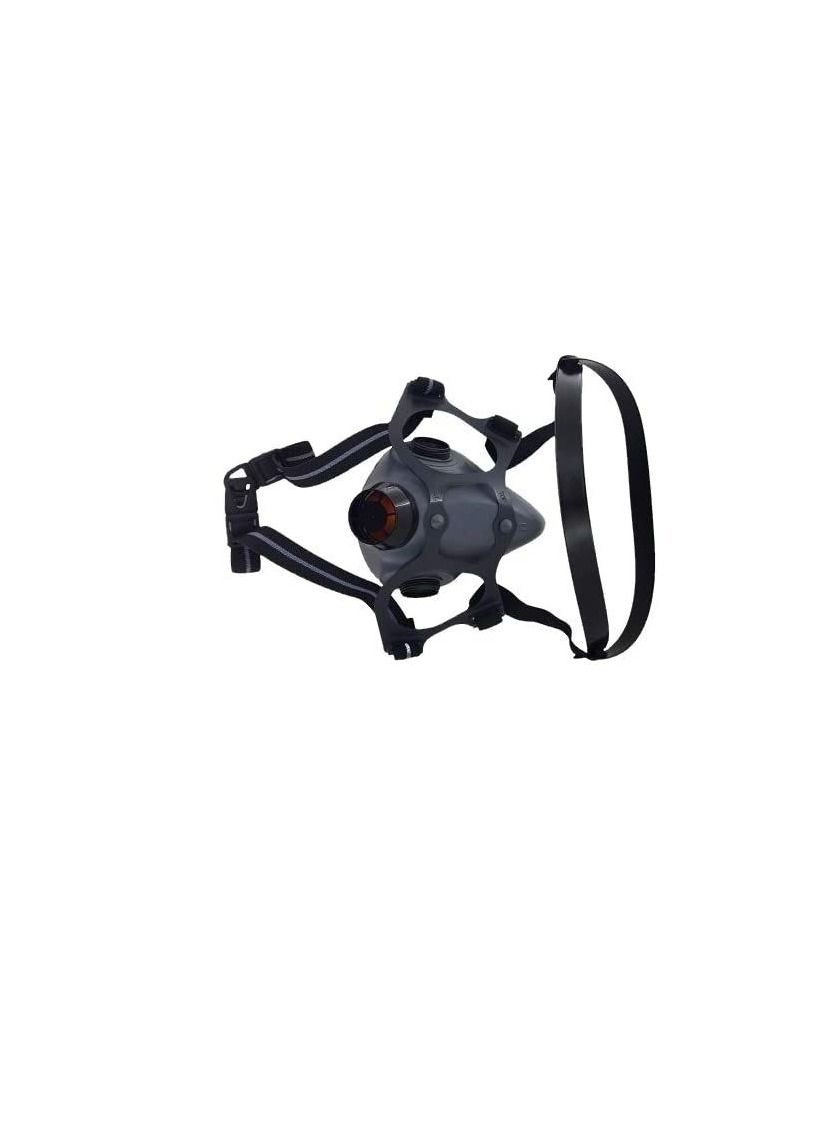 Honeywell North Half Mask Respirator Niosh Approved with Dual Filter Cartridges for Gases Vapors Dust - Image 2