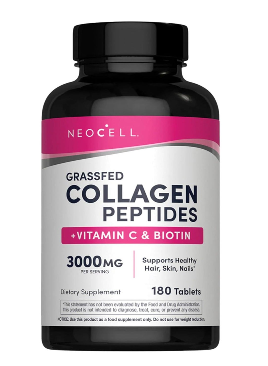 Super Collagen + Vitamin C + Biotin 180 Tablets