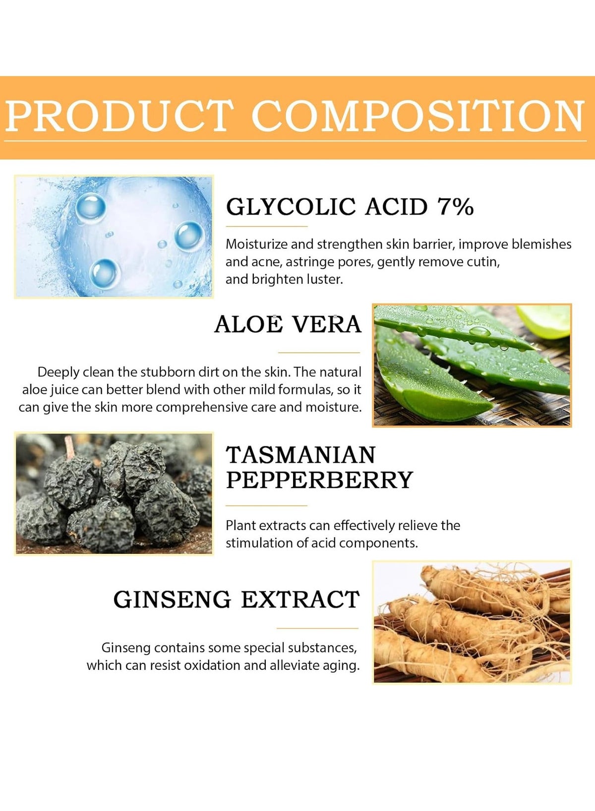 Glycolic Acid 7% Toning Solution Clear 240ml - Image 3