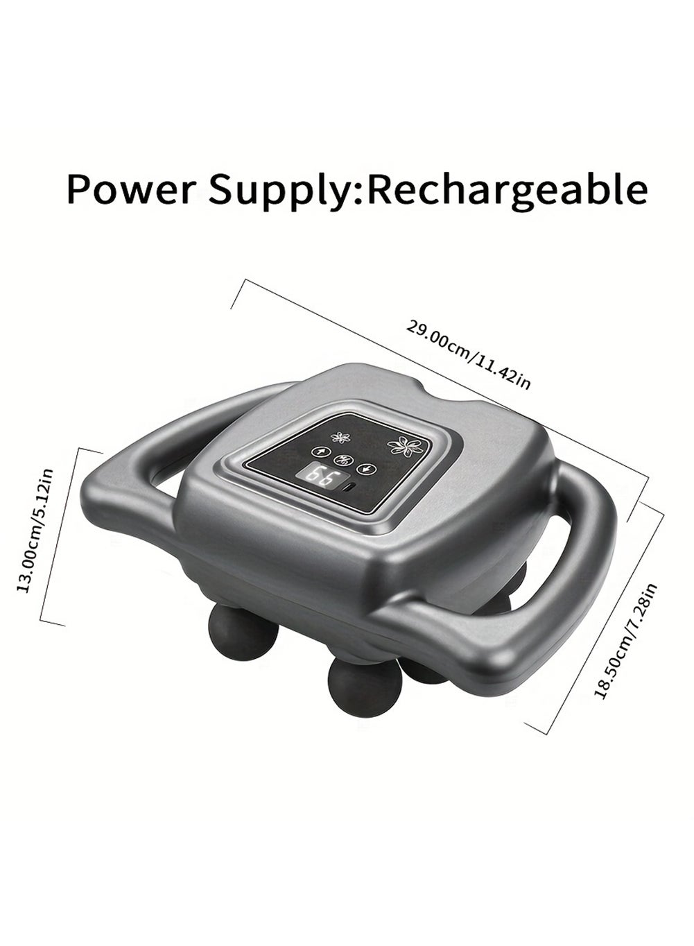 Massage Gun Percussion Deep Tissues Muscle Massager Gun Muscle Relaxation With 8