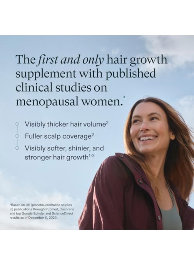 Nutrafol Women’s Balance Hair Growth Supplement, 45+ — Clinically Studied Formula for Fuller, Stronger Hair & Scalp Support — Dermatologist Recommended - Image 3