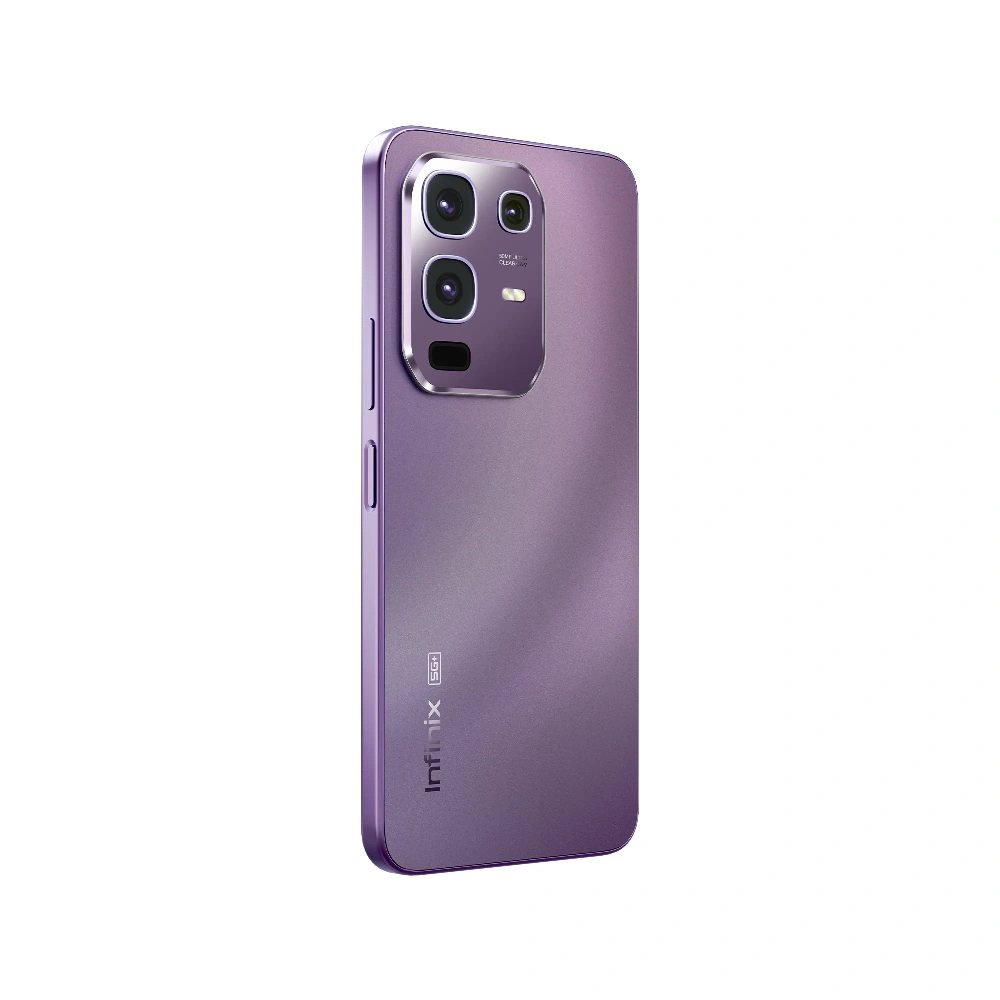 Infinix Note 50 X Dual SIM, 8+8GB RAM, 256GB Storage, 5G, 6.67-Inch 120Hz Display, 50MP Camera, 5200mAh Battery, Middle East Version - Enchanted Purple - Image 4