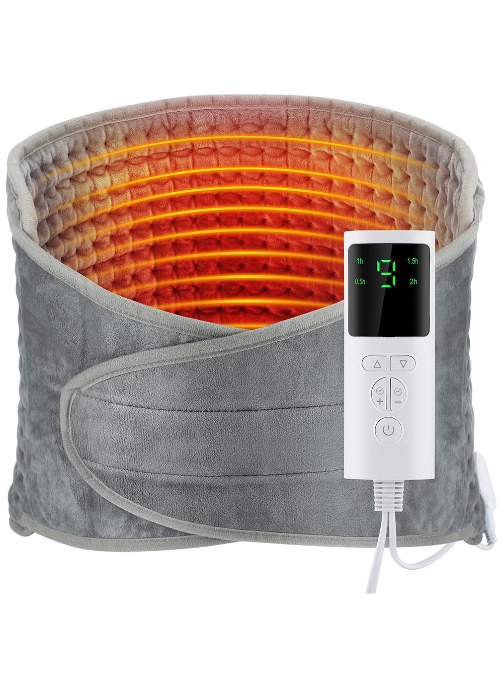 Electric Waist Heating Belt With LCD Controller Heating Pad Electric For Period Pain Relief Back Pain And Cramps Relief