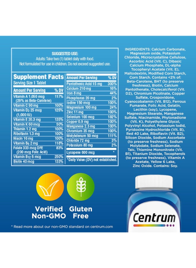 120-Tablet Men Multivitamin And Multimineral Supplement - Image 5
