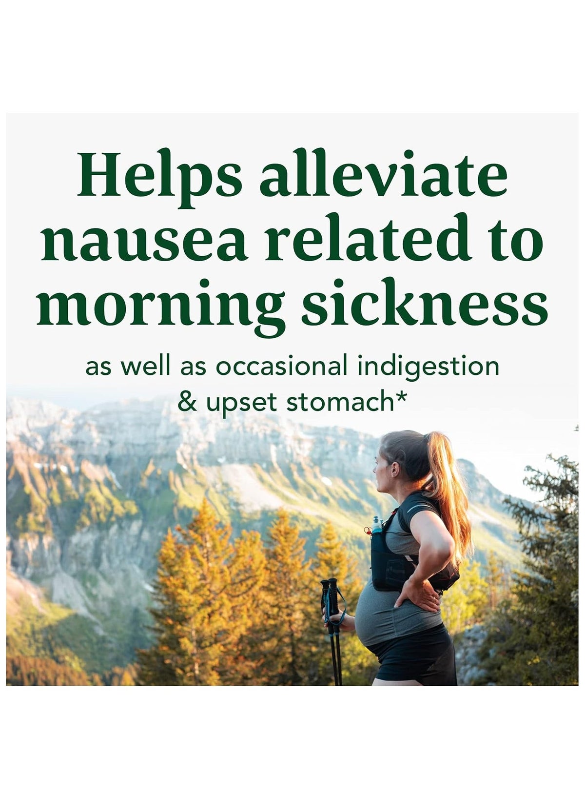Baby & Me Morning Sickness Nausea Relief,With Ginger and B6, Individually Wrapped Soft Chews, Honey Lemon Ginger, Natural Lemon Flavor with other natural flavors, Dietary Supplement, 30 Chews | 30 Servings - Image 3