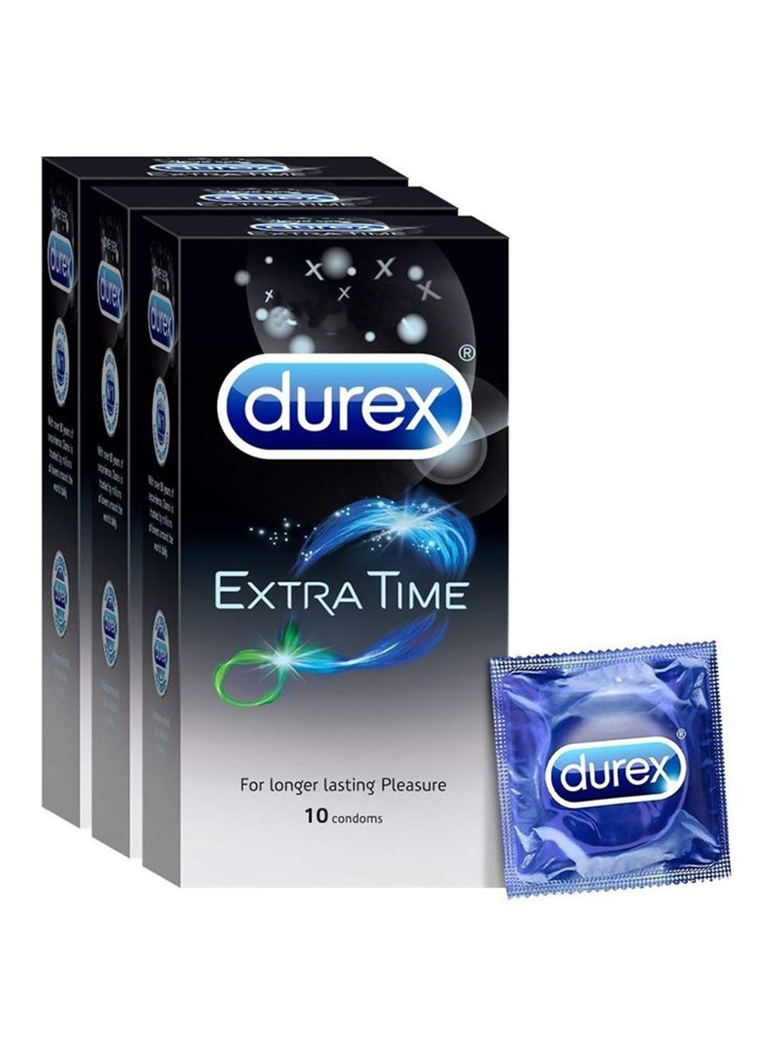 Pack of 3 10-Piece Extra Time Condom - Image 2