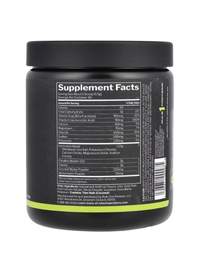 Rule One Proteins, Lytes, Lemon Lime, 7.76 oz (220 g) - Image 2