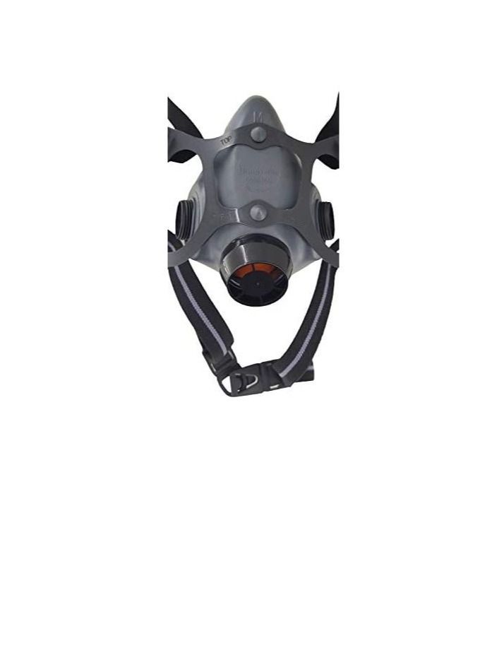 Honeywell North Half Mask Respirator Niosh Approved with Dual Filter Cartridges for Gases Vapors Dust - Image 3