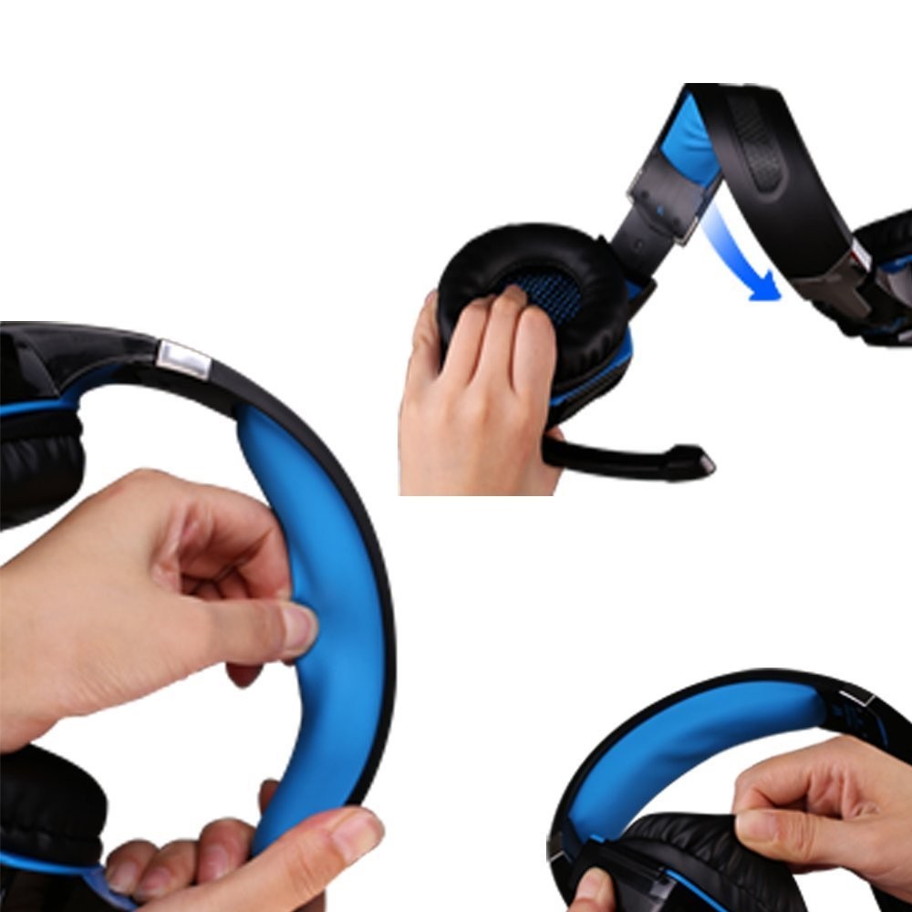 Kotion B00Z924M58 G2000 Gaming Headphone Headset Stereo Bass Over Ear Headband M