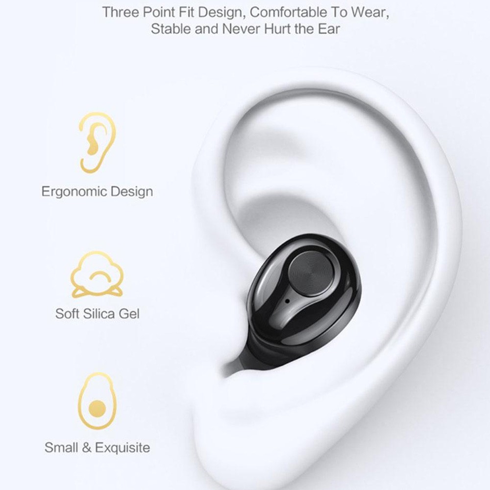 Lenovo HT18 Wireless TWS Bluetooth 5.0 Earphone, Black - Image 6