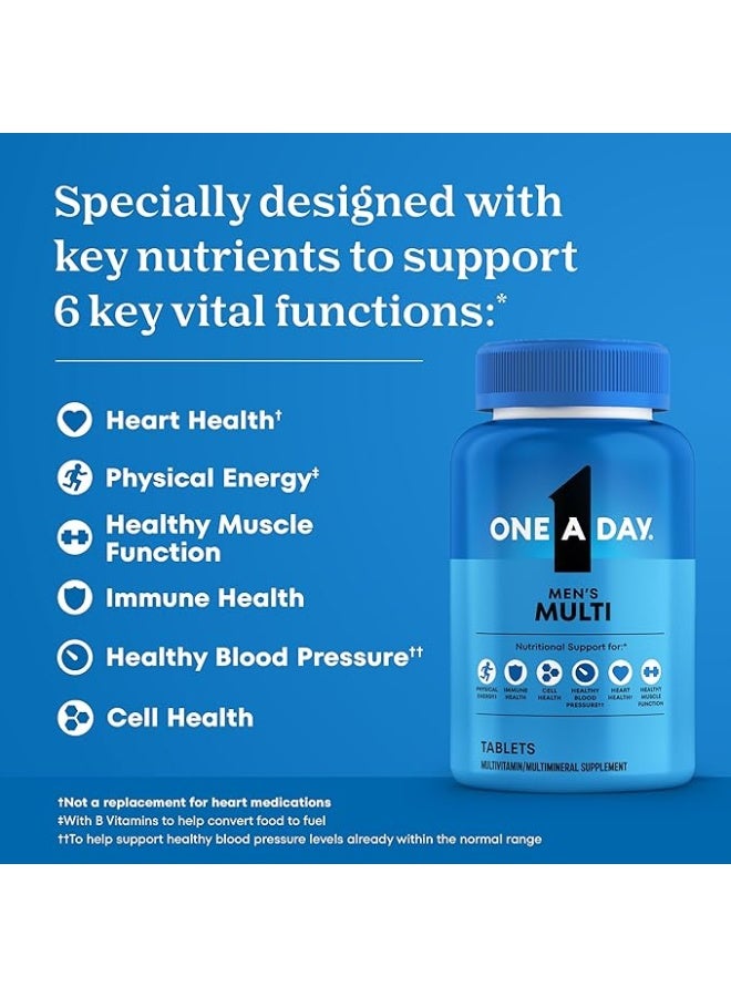 Multivitamin And Multimineral Supplement For Men's - 200 Tablets Packaging may vary - Image 3