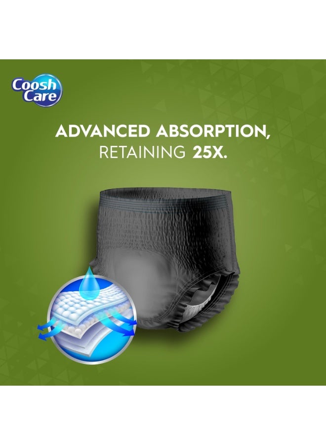 Disposable Underwear, Maximum Absorbency Adult Pull-Up Briefs (12 Count), Super Soft Cover, Leakproof Protection, Comfortable & Secure Fit for Incontinence Care (MEN - S/M) - Image 6