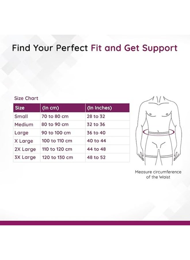 Flamingo Abdominal Belt (20cm width)- XL