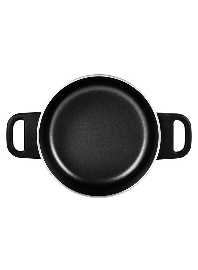 Classique Covered Saucepot With Steel Lid Red 18cm - Image 3