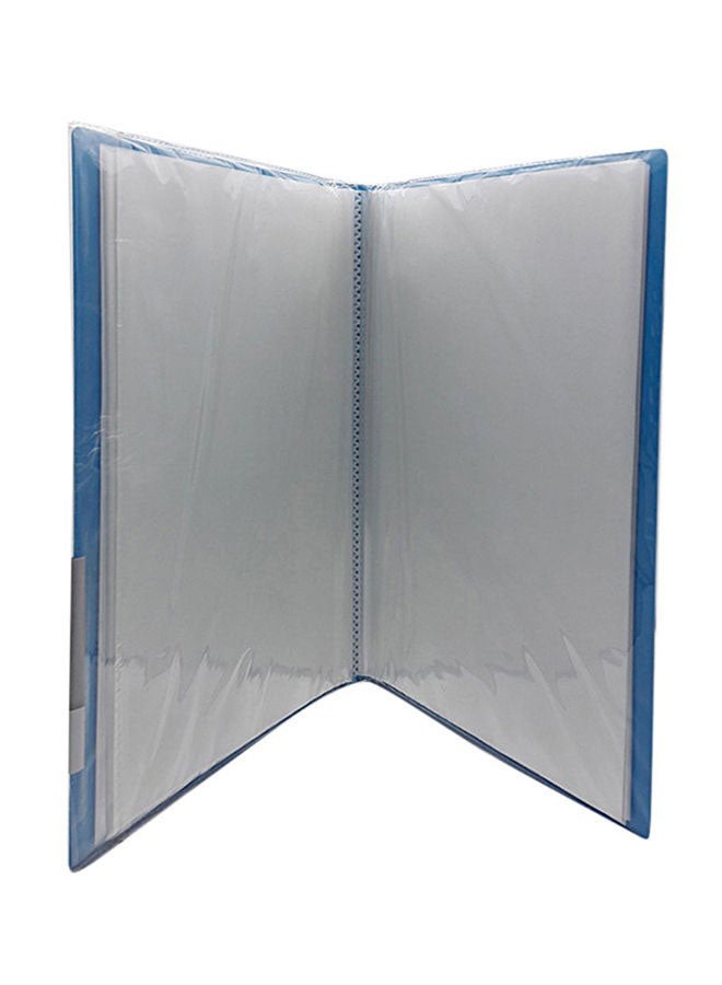 60-Pocket A4 Size Front Pocket File Folder Colour May Vary - Image 3