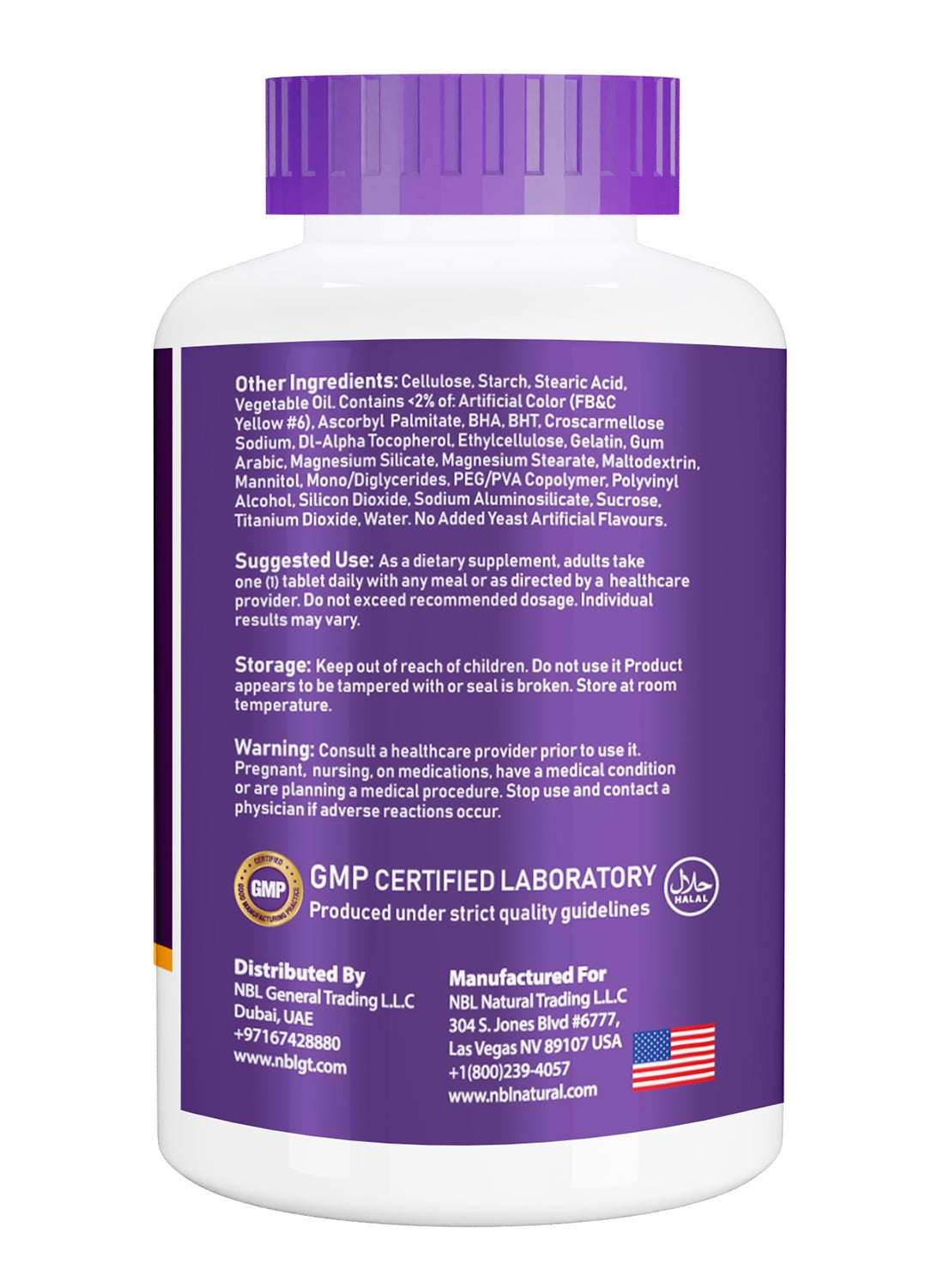 Multivitamin For Women And Men 300 Tablets - Image 4