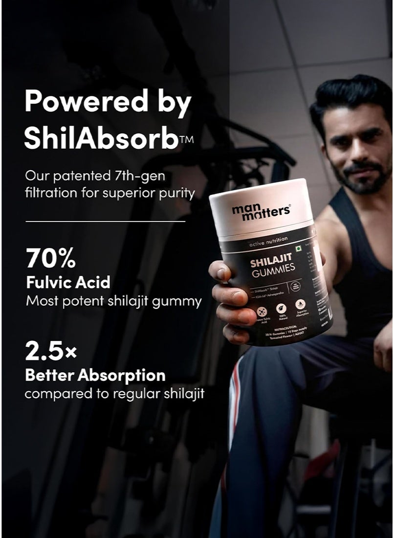 Man Matters Shilajit Gummies Pack of 30 - Image 5