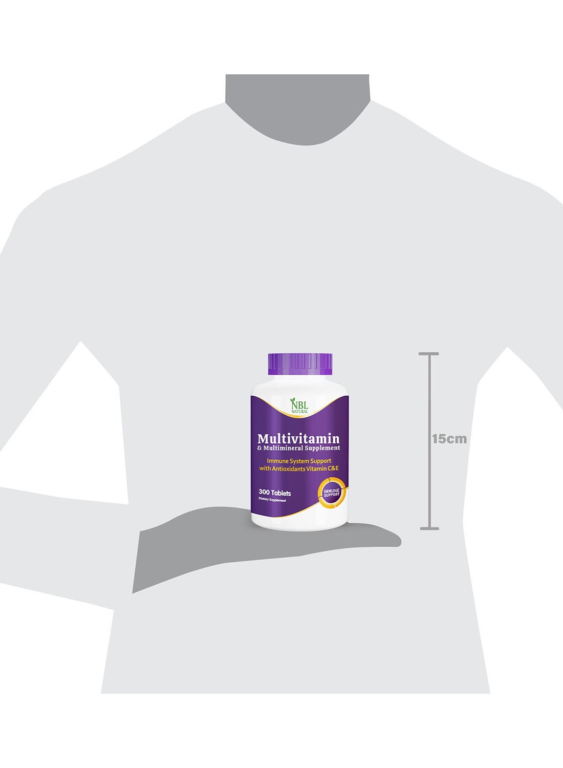 Multivitamin For Women And Men 300 Tablets
